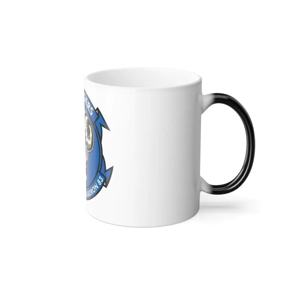 VFA 83 Strike Fighters Sq 83 (U.S. Navy) Color Changing Mug 11oz-Go Mug Yourself