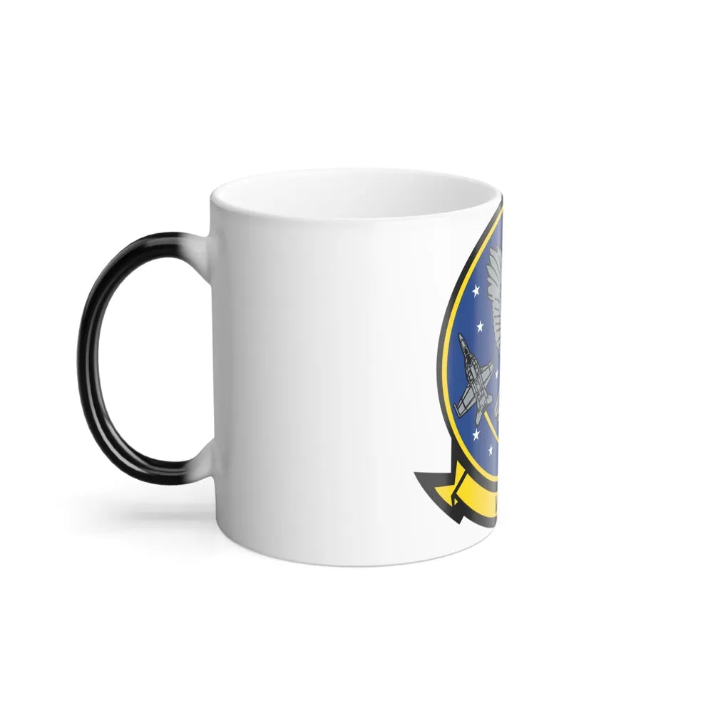 VFA 97 Warhawks (U.S. Navy) Color Changing Mug 11oz-Go Mug Yourself