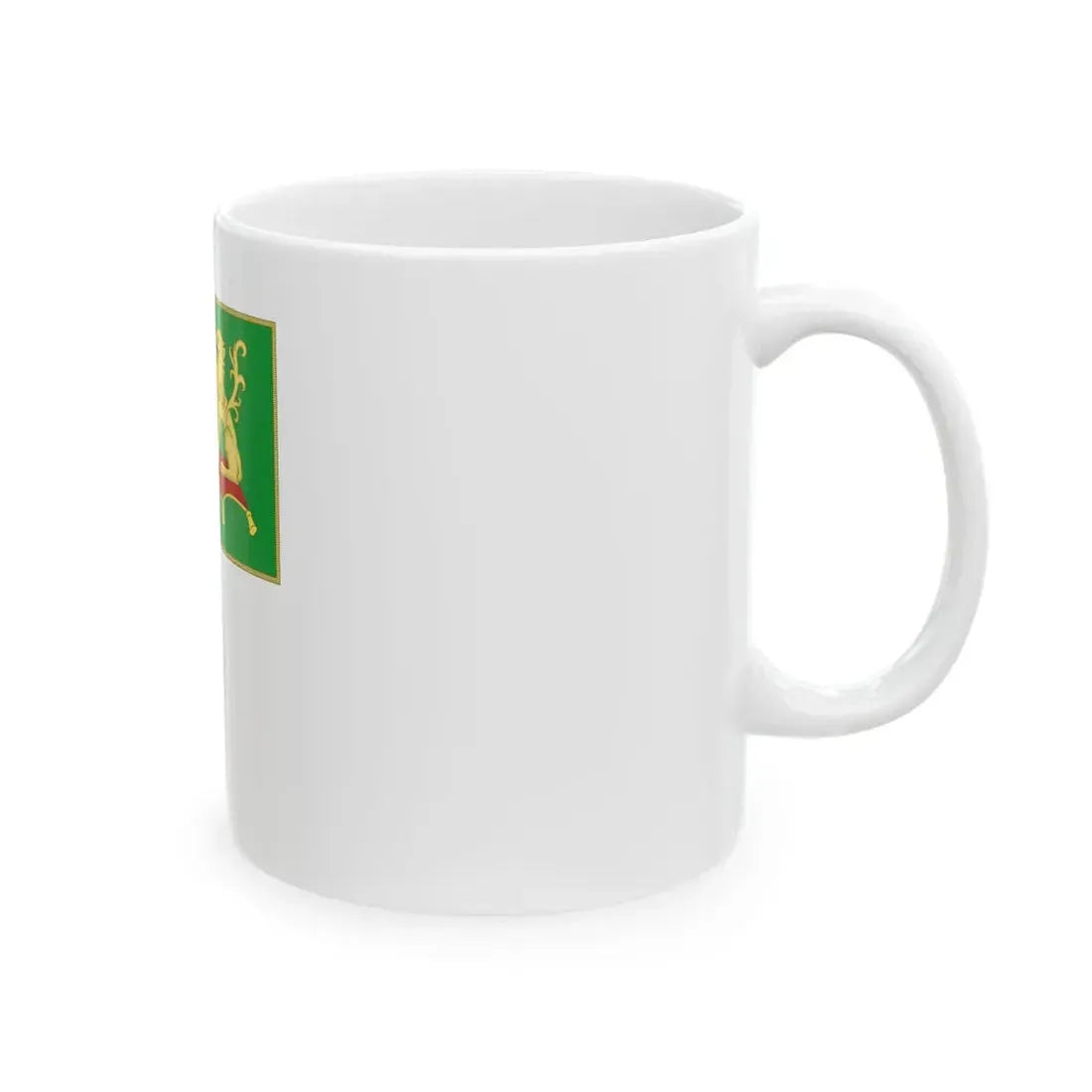 Viadana-Bandiera con Asta (Italy) White Coffee Mug - Go Mug Yourself