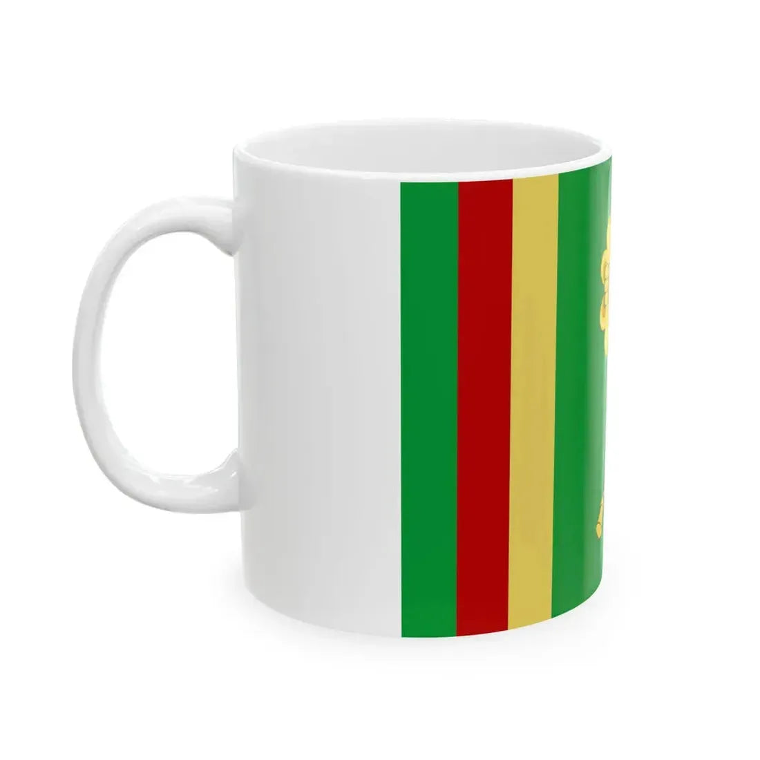 Viadana-Bandiera (Italy) White Coffee Mug - Go Mug Yourself