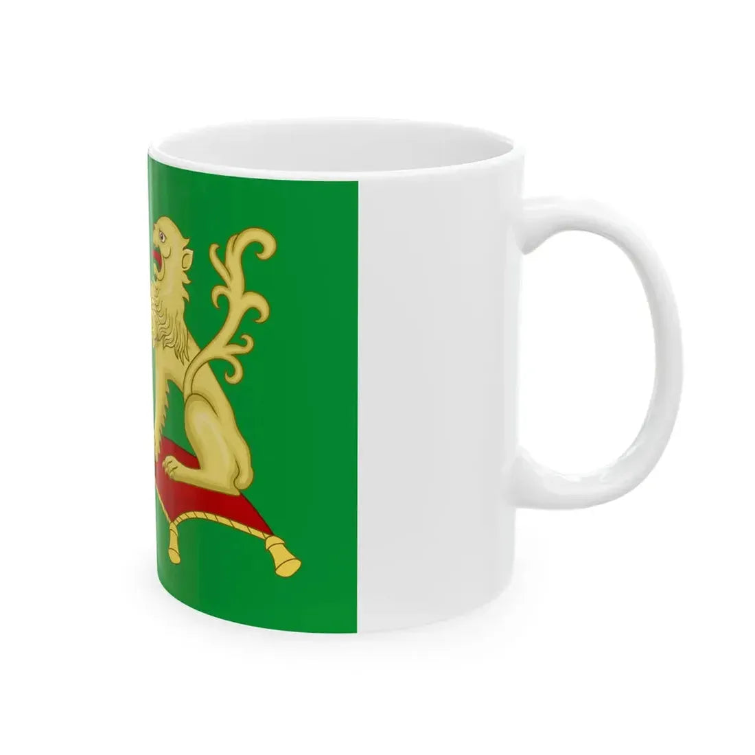 Viadana-Bandiera (Italy) White Coffee Mug - Go Mug Yourself