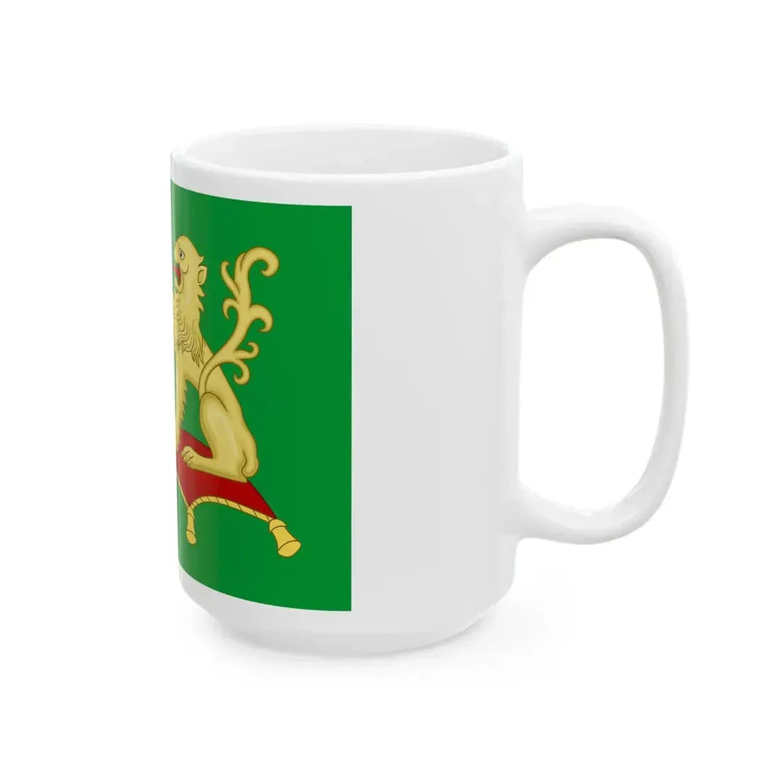 Viadana-Bandiera (Italy) White Coffee Mug - Go Mug Yourself