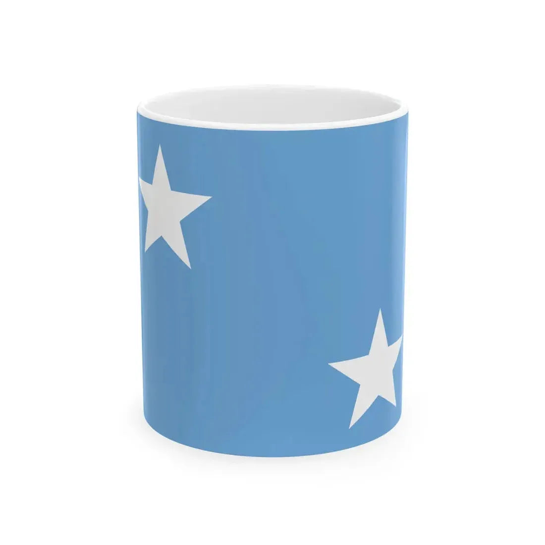 Vicealmirante armada Argentina bandera (Argentina) White Coffee Mug 11oz - Go Mug Yourself