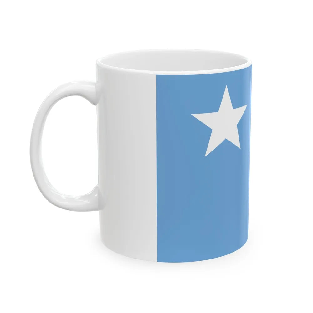 Vicealmirante armada Argentina bandera (Argentina) White Coffee Mug - Go Mug Yourself