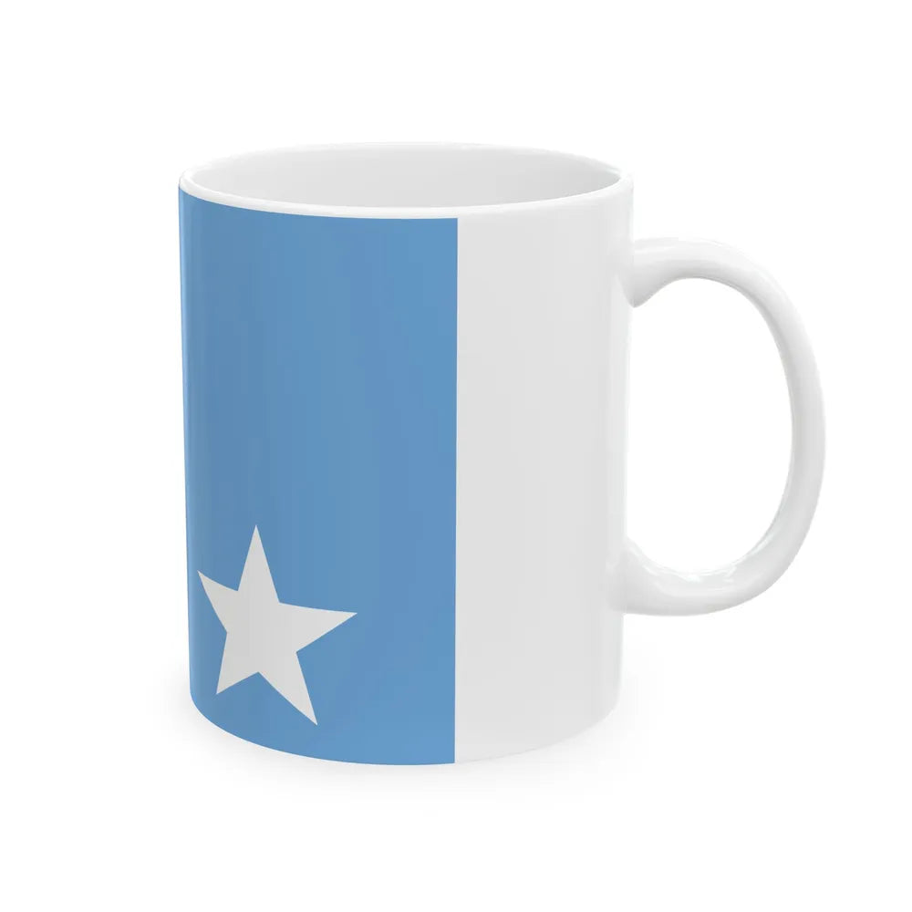 Vicealmirante armada Argentina bandera (Argentina) White Coffee Mug - Go Mug Yourself