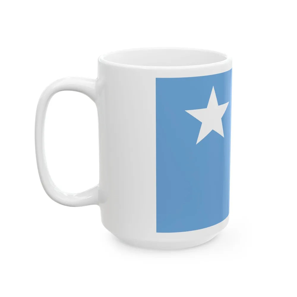 Vicealmirante armada Argentina bandera (Argentina) White Coffee Mug - Go Mug Yourself