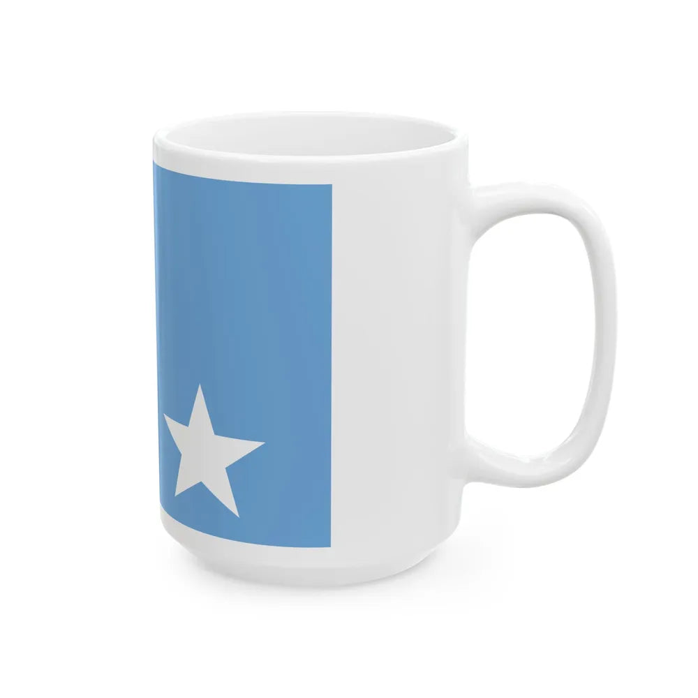 Vicealmirante armada Argentina bandera (Argentina) White Coffee Mug - Go Mug Yourself