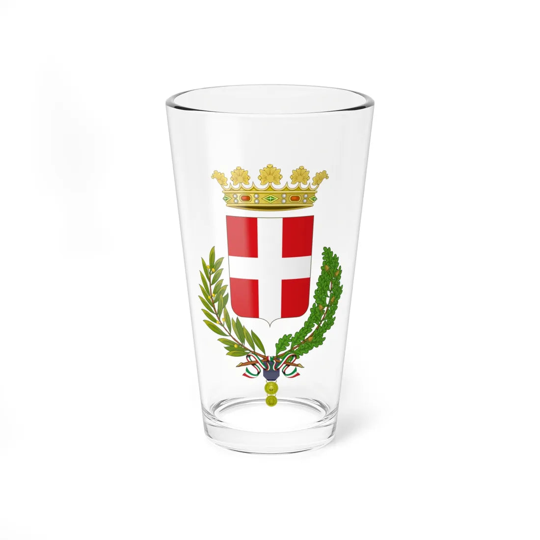 Vicenza-Stemma (Italy) (Coat of Arms) Pint Glass 16oz 16oz - Go Mug Yourself