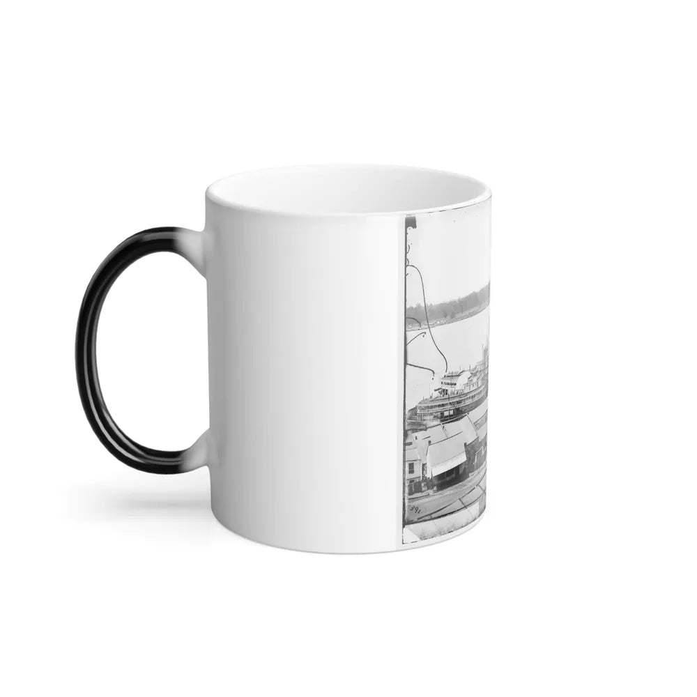 Vicksburg, Miss. Levee and Steamboats (U.S. Civil War) Color Changing Coffee Mug 11oz-Go Mug Yourself