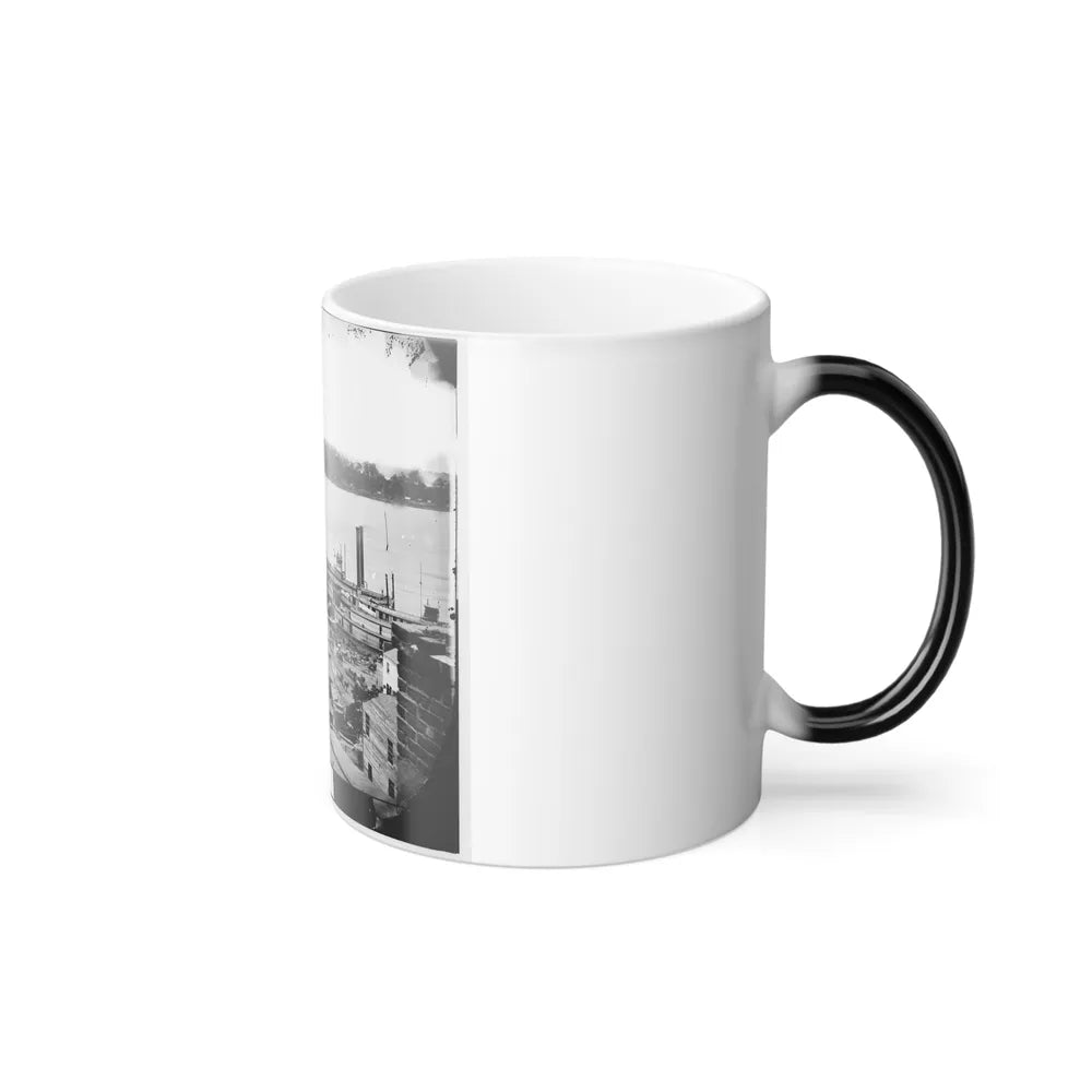Vicksburg, Miss. Levee and Steamboats (U.S. Civil War) Color Changing Coffee Mug 11oz-Go Mug Yourself