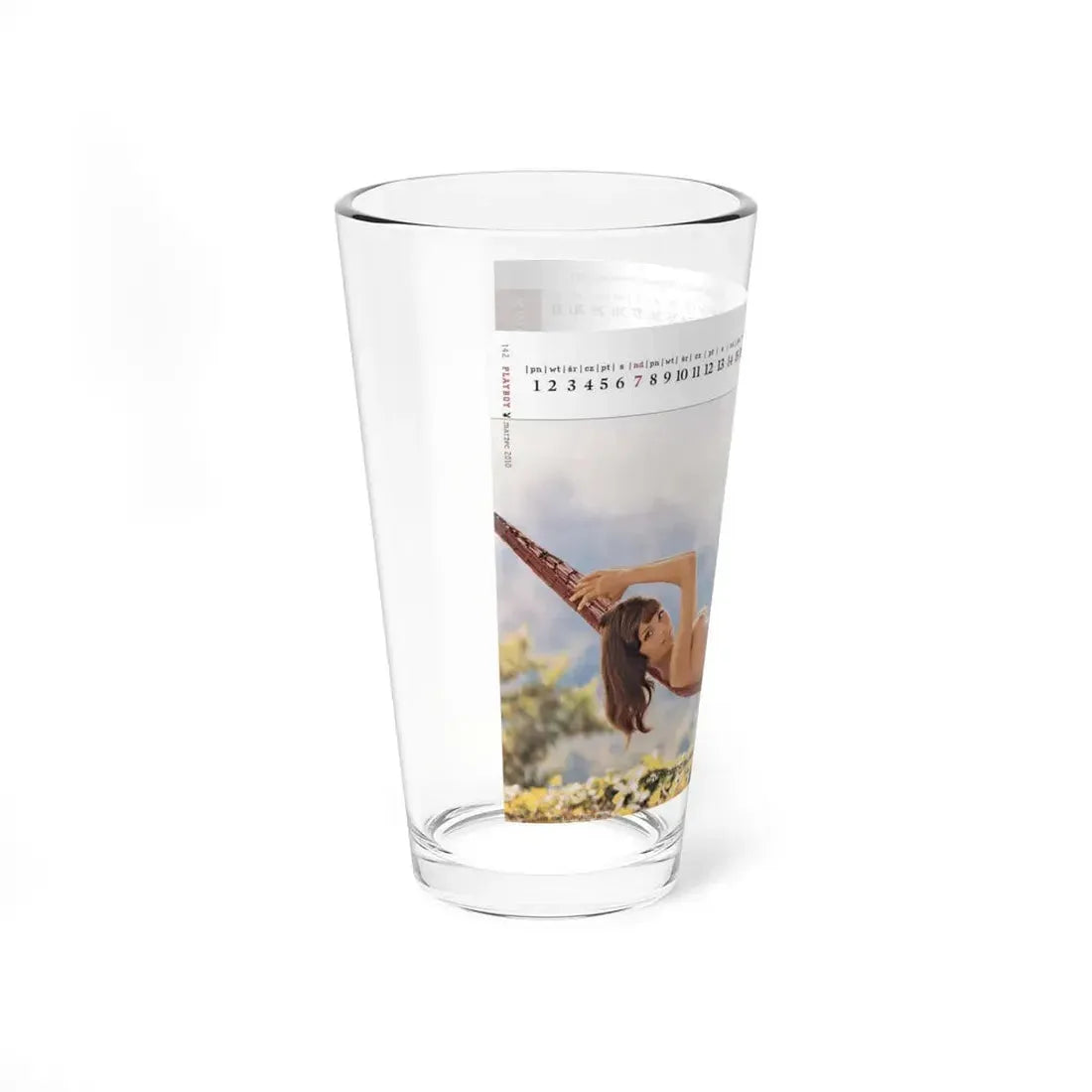 Victoria Vetri #01 - Nude ''Playboy Centerfold Gate'' (Vintage Female Icon) Pint Glass 16oz - Go Mug Yourself