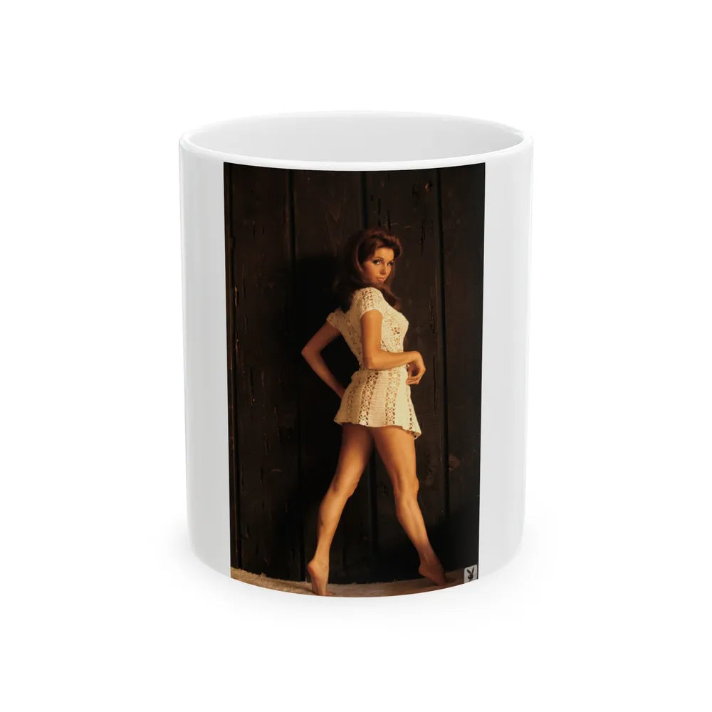 Victoria Vetri #04 (Vintage Female Icon) White Coffee Mug-11oz-Go Mug Yourself