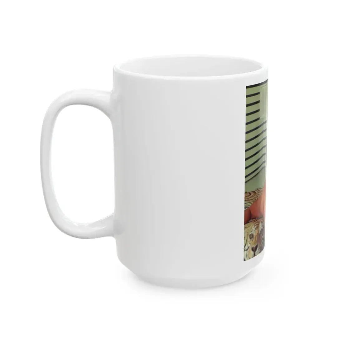 Victoria Vetri #100 - Topless (Vintage Female Icon) White Coffee Mug - Go Mug Yourself