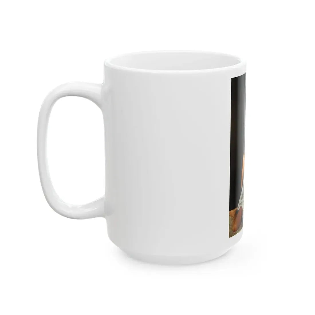 Victoria Vetri #109 - Topless (Vintage Female Icon) White Coffee Mug - Go Mug Yourself