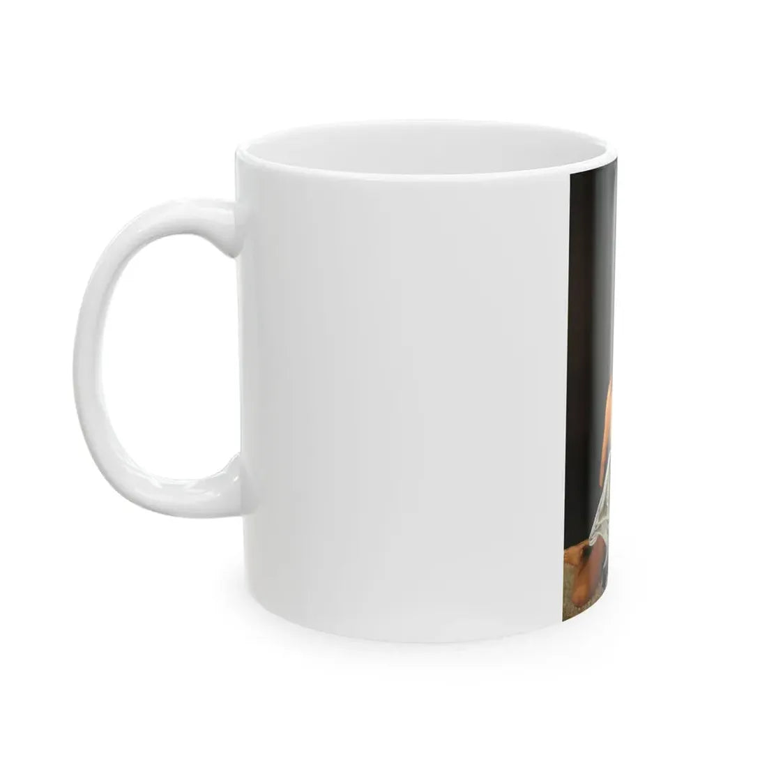 Victoria Vetri #109 - Topless (Vintage Female Icon) White Coffee Mug - Go Mug Yourself