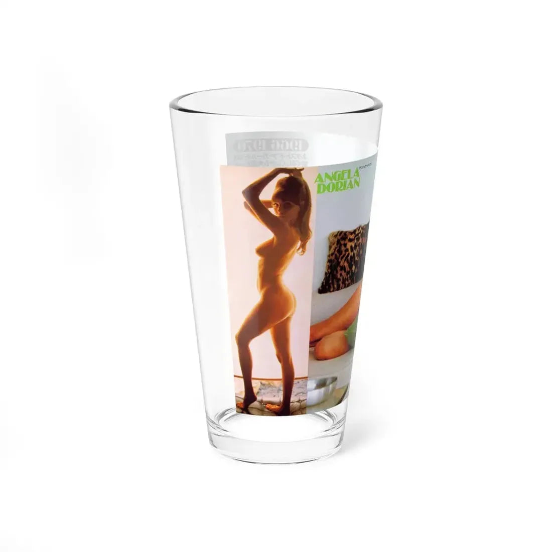 Victoria Vetri #127 - 2 Topless Photos (Vintage Female Icon) Pint Glass 16oz - Go Mug Yourself