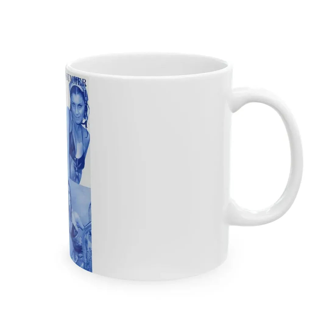 Victoria Vetri #133 - Japanese Pin-Up Poster (Vintage Female Icon) White Coffee Mug - Go Mug Yourself