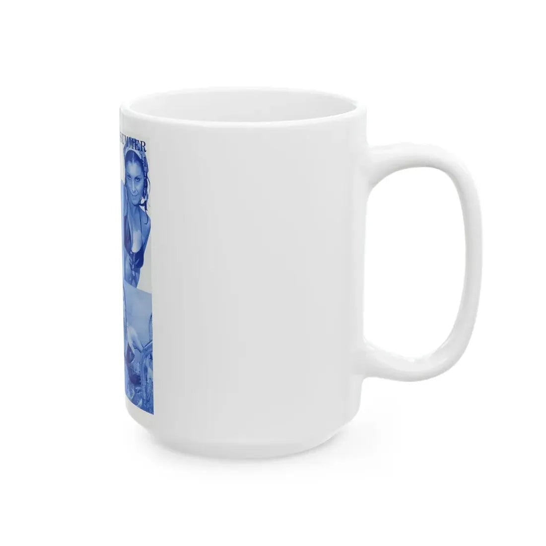 Victoria Vetri #133 - Japanese Pin-Up Poster (Vintage Female Icon) White Coffee Mug - Go Mug Yourself