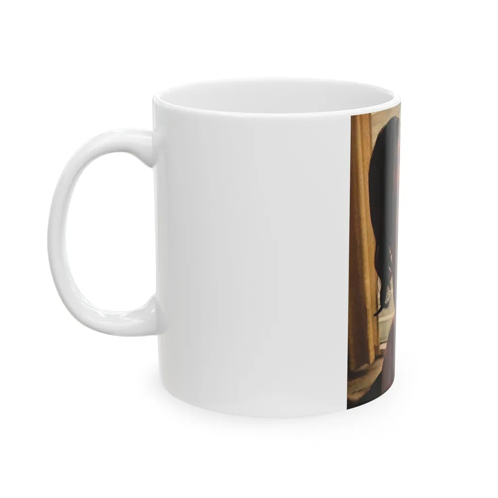Victoria Vetri #137 (Vintage Female Icon) White Coffee Mug-Go Mug Yourself