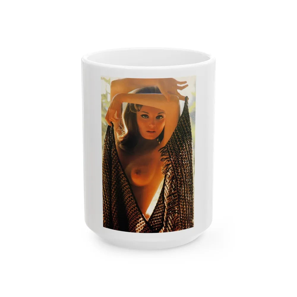 Victoria Vetri #140 (Vintage Female Icon) White Coffee Mug-15oz-Go Mug Yourself