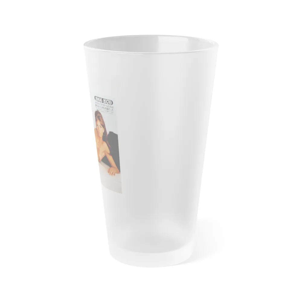 Victoria Vetri #141 (Vintage Female Icon) Frosted Pint Glass 16oz-Go Mug Yourself