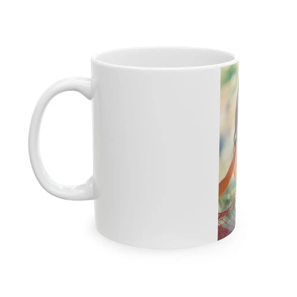 Victoria Vetri #143 (Vintage Female Icon) White Coffee Mug-Go Mug Yourself