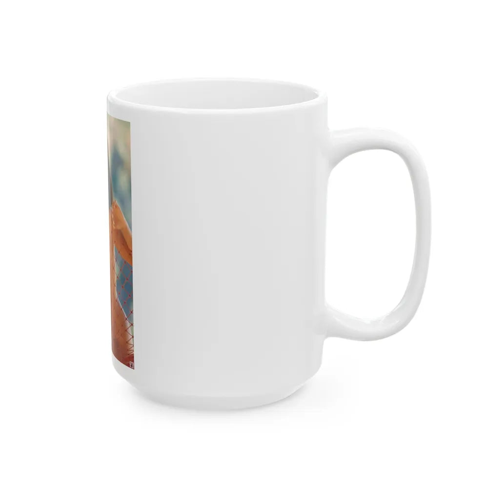 Victoria Vetri #143 (Vintage Female Icon) White Coffee Mug-Go Mug Yourself