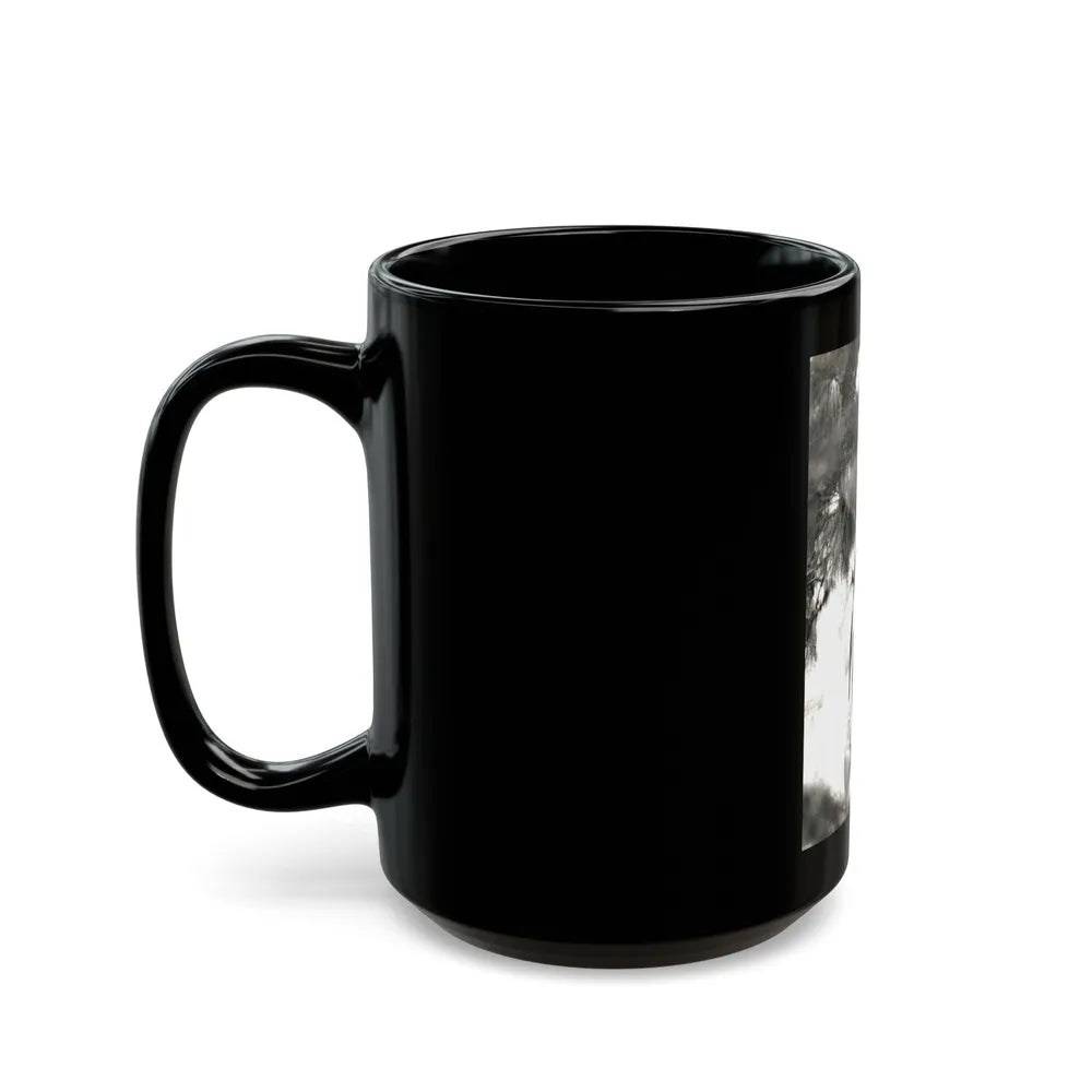 Victoria Vetri #145 (Vintage Female Icon) Black Coffee Mug-Go Mug Yourself