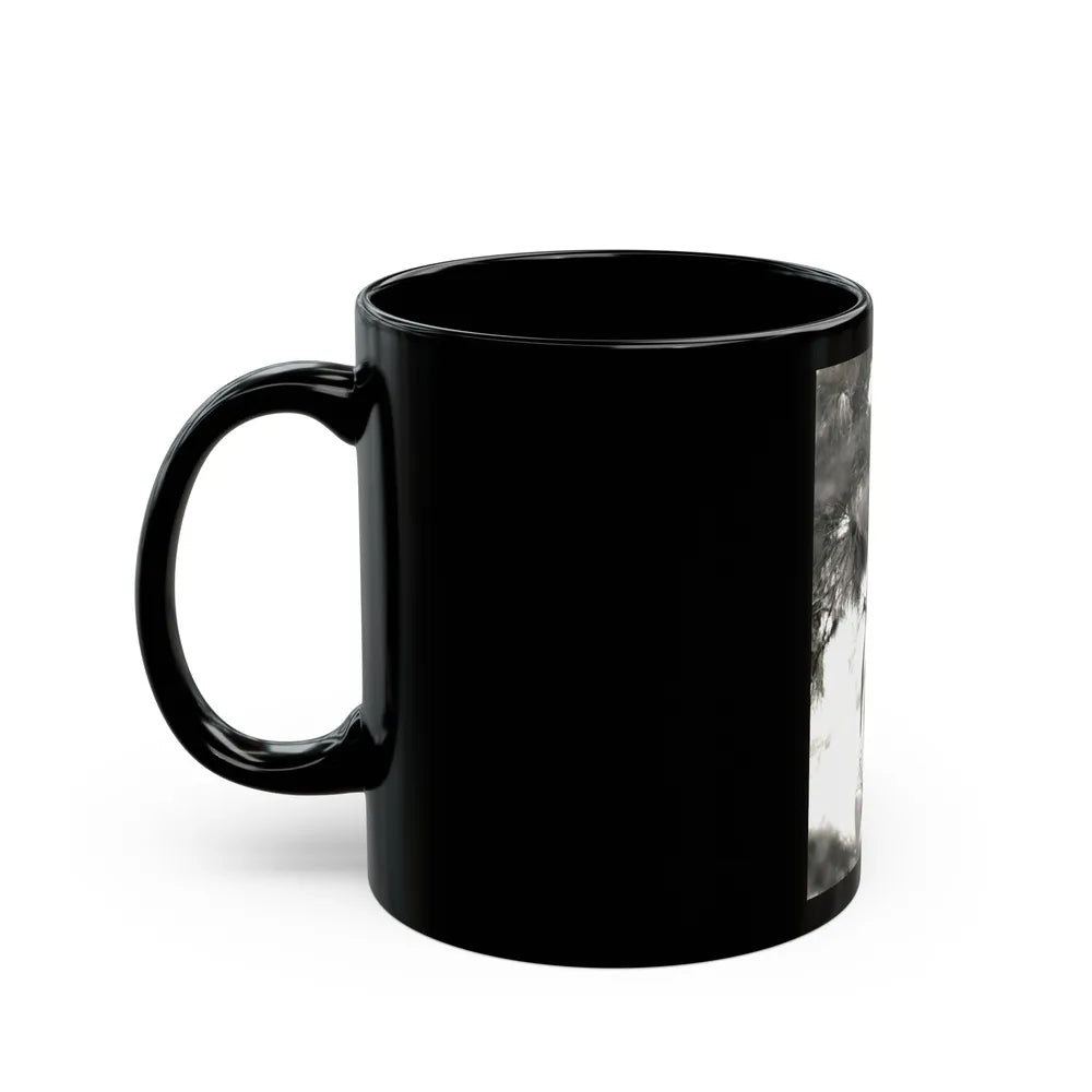 Victoria Vetri #145 (Vintage Female Icon) Black Coffee Mug-Go Mug Yourself
