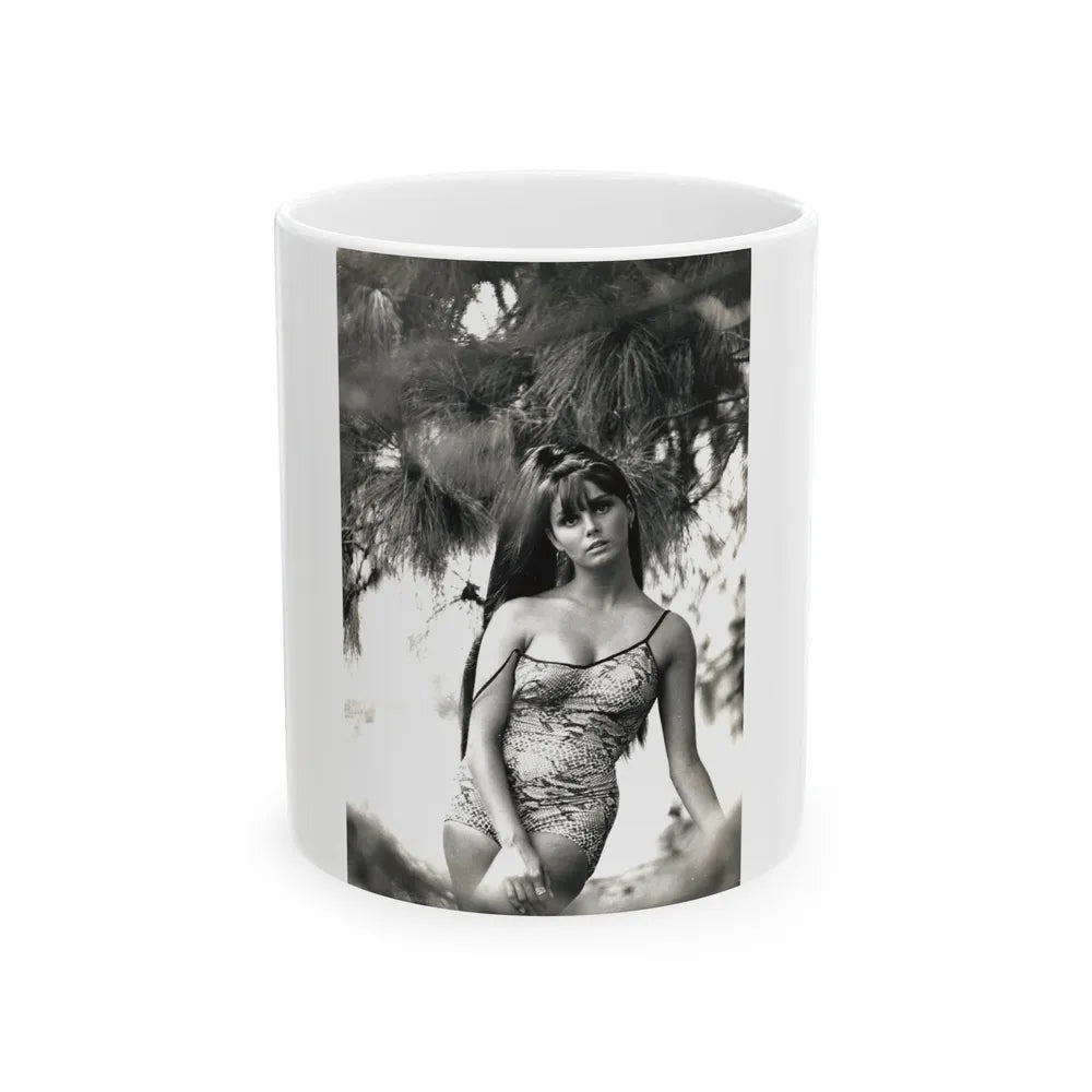 Victoria Vetri #145 (Vintage Female Icon) White Coffee Mug-11oz-Go Mug Yourself