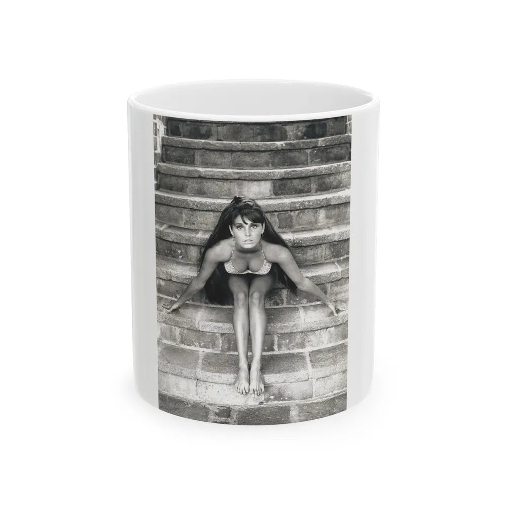 Victoria Vetri #146 (Vintage Female Icon) White Coffee Mug-11oz-Go Mug Yourself
