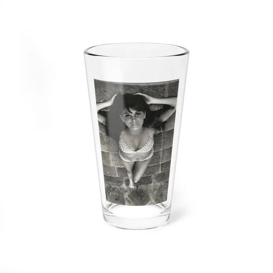Victoria Vetri #147 (Vintage Female Icon) Pint Glass 16oz 16oz - Go Mug Yourself