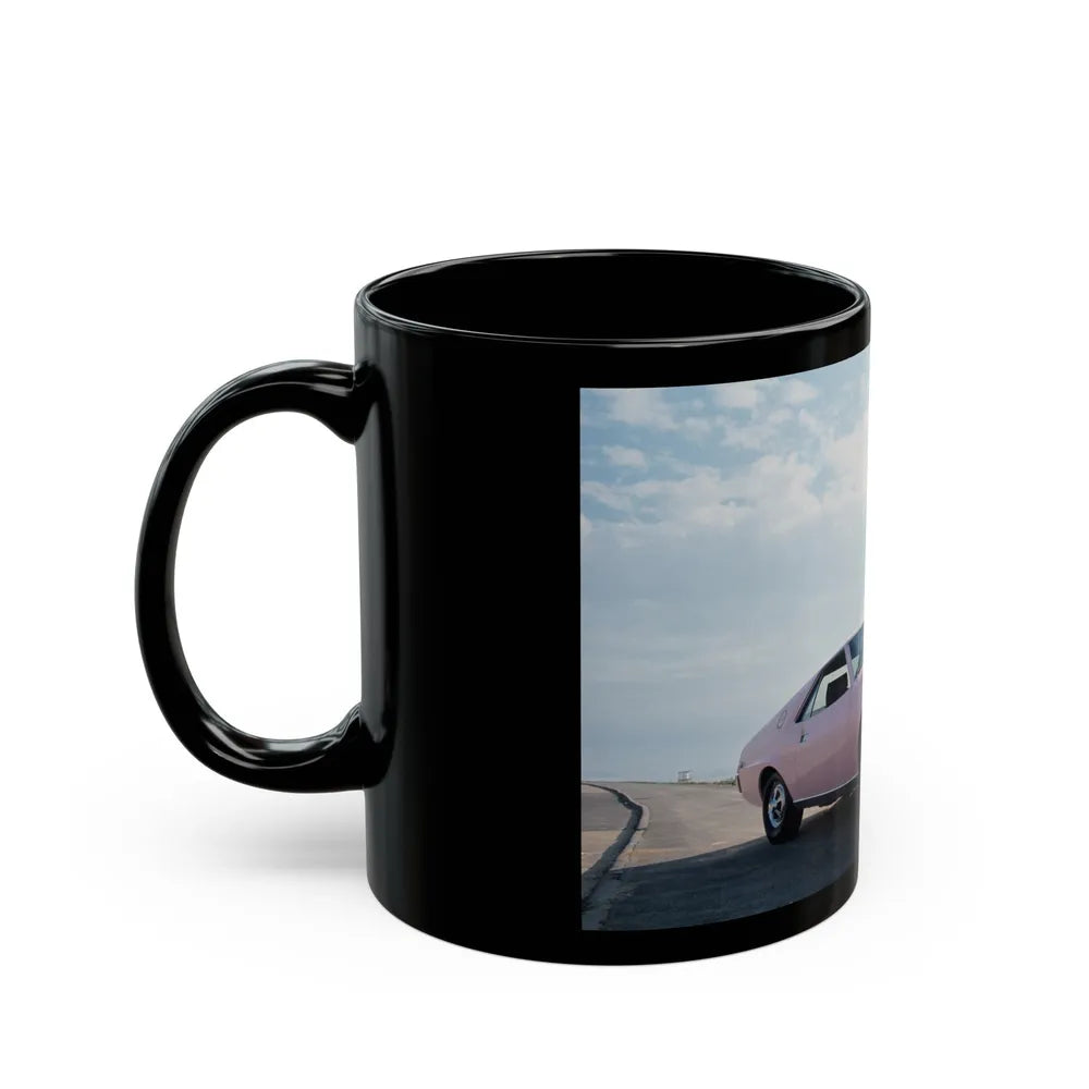 Victoria Vetri #148 (Vintage Female Icon) Black Coffee Mug-Go Mug Yourself