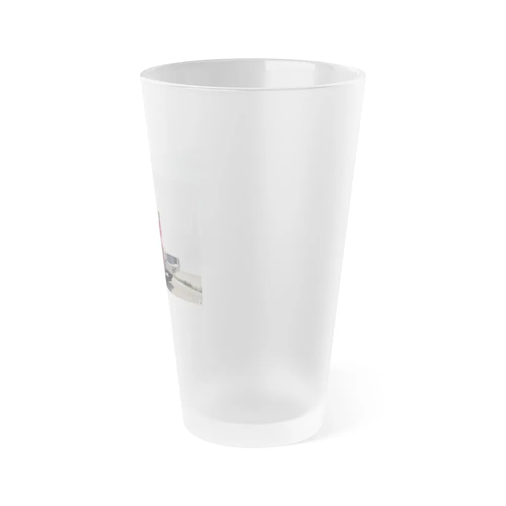Victoria Vetri #148 (Vintage Female Icon) Frosted Pint Glass 16oz-Go Mug Yourself