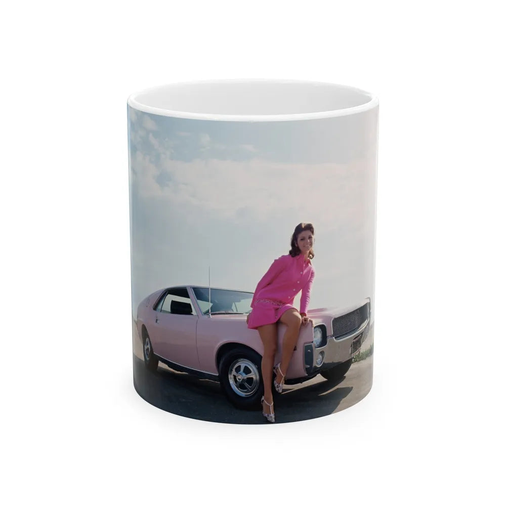 Victoria Vetri #148 (Vintage Female Icon) White Coffee Mug-11oz-Go Mug Yourself