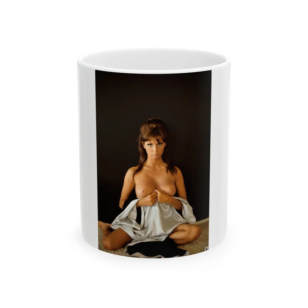 Victoria Vetri #149 (Vintage Female Icon) White Coffee Mug-11oz-Go Mug Yourself