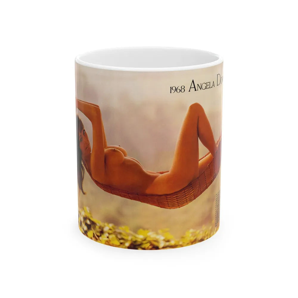 Victoria Vetri #153 (Vintage Female Icon) White Coffee Mug-11oz-Go Mug Yourself