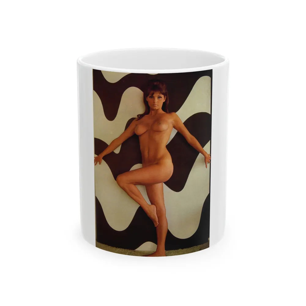 Victoria Vetri #155 (Vintage Female Icon) White Coffee Mug-11oz-Go Mug Yourself