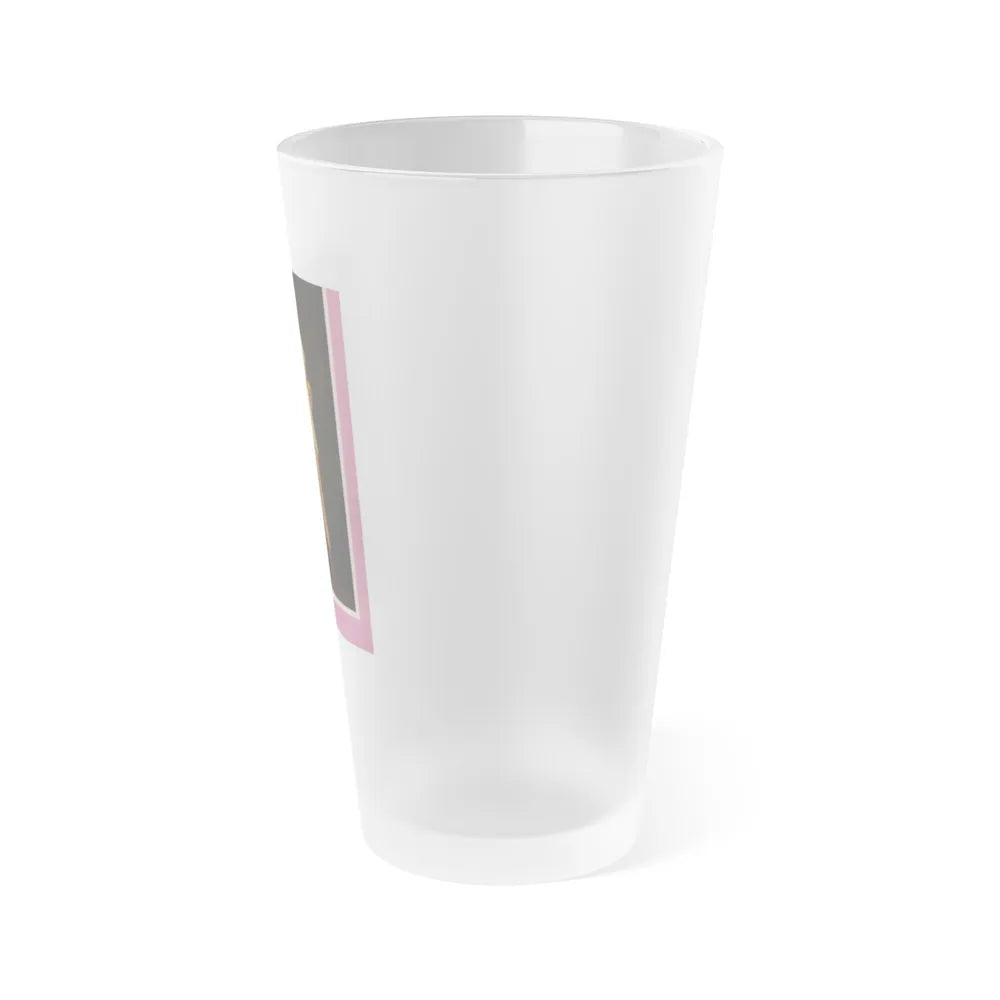 Victoria Vetri #48 - Playboy Mag. May '68 - 1 Photo & Caption (Vintage Female Icon) Frosted Pint Glass 16oz-Go Mug Yourself