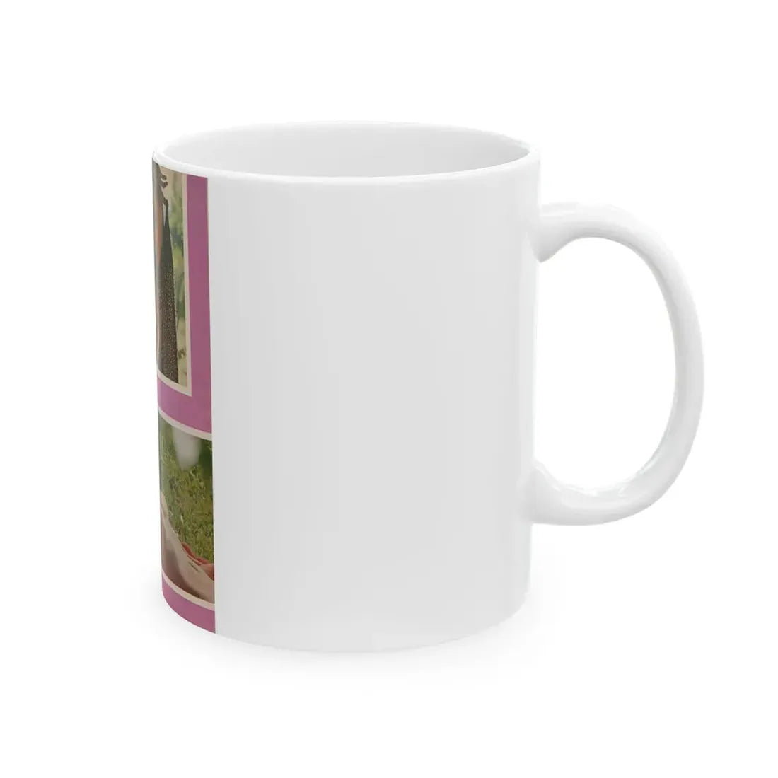 Victoria Vetri #50 - Playboy Mag. May '68 - 1 Photo & Caption (Vintage Female Icon) White Coffee Mug - Go Mug Yourself