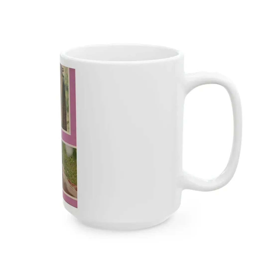 Victoria Vetri #50 - Playboy Mag. May '68 - 1 Photo & Caption (Vintage Female Icon) White Coffee Mug - Go Mug Yourself