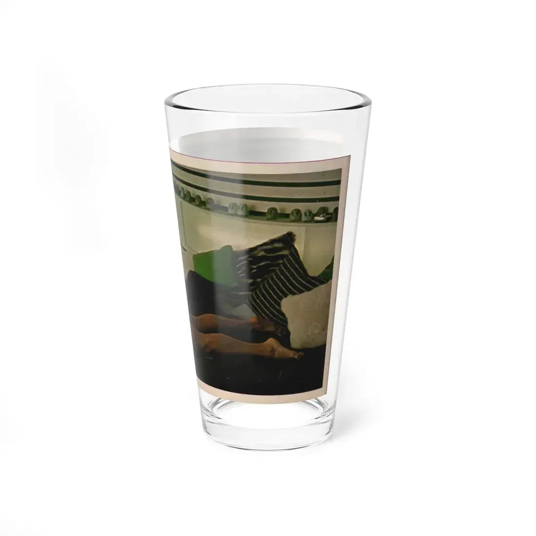 Victoria Vetri #55 - Playboy Mag. May '68 - 1 Topless Photo (Vintage Female Icon) Pint Glass 16oz - Go Mug Yourself