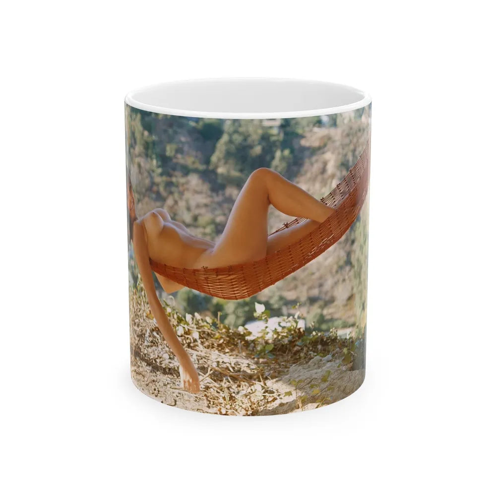 Victoria Vetri #68 (Vintage Female Icon) White Coffee Mug-11oz-Go Mug Yourself
