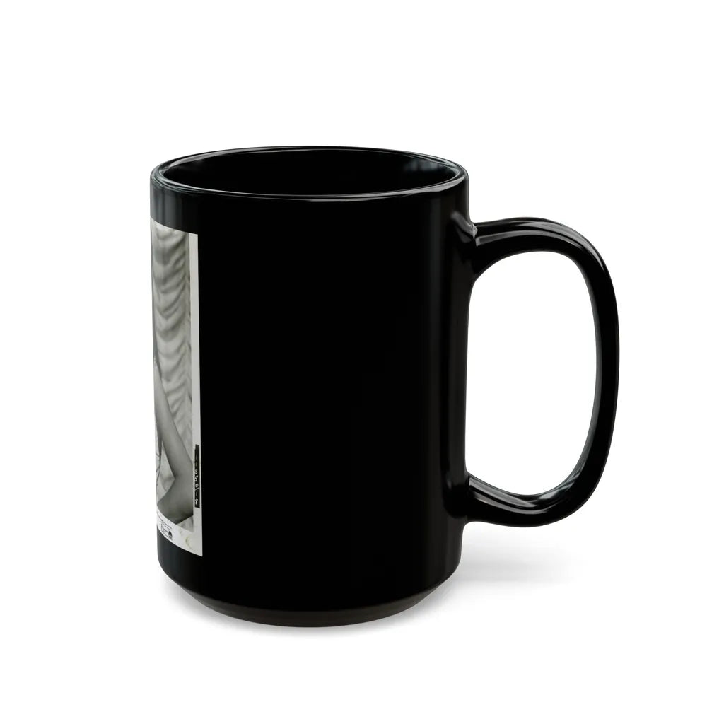 Victoria Vetri #71 (Vintage Female Icon) Black Coffee Mug-Go Mug Yourself