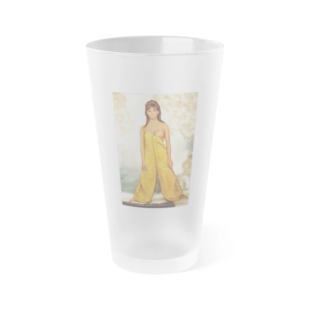 Victoria Vetri #75 (Vintage Female Icon) Frosted Pint Glass 16oz-16oz-Frosted-Go Mug Yourself