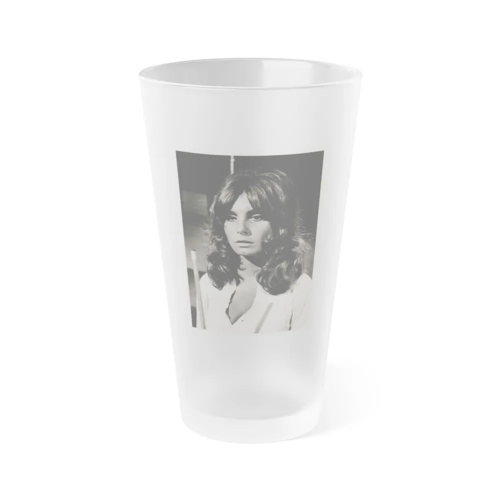 Victoria Vetri #78 (Vintage Female Icon) Frosted Pint Glass 16oz-16oz-Frosted-Go Mug Yourself