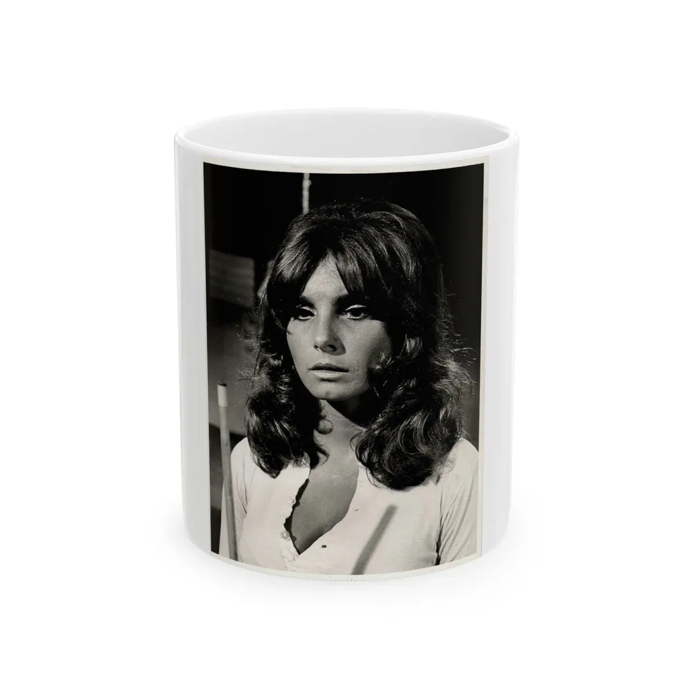 Victoria Vetri #78 (Vintage Female Icon) White Coffee Mug-11oz-Go Mug Yourself