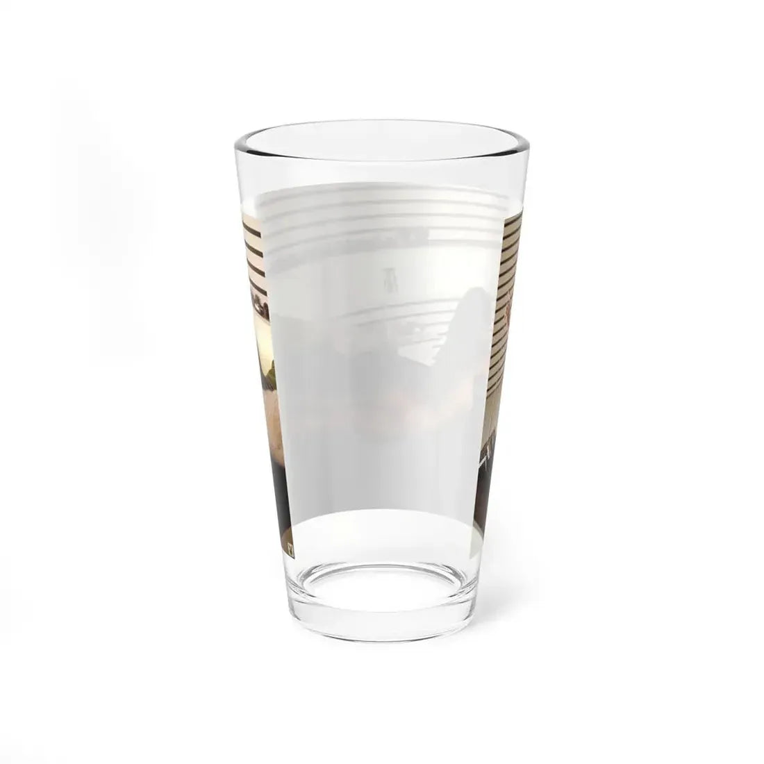 Victoria Vetri #97 - Nude (Vintage Female Icon) Pint Glass 16oz - Go Mug Yourself
