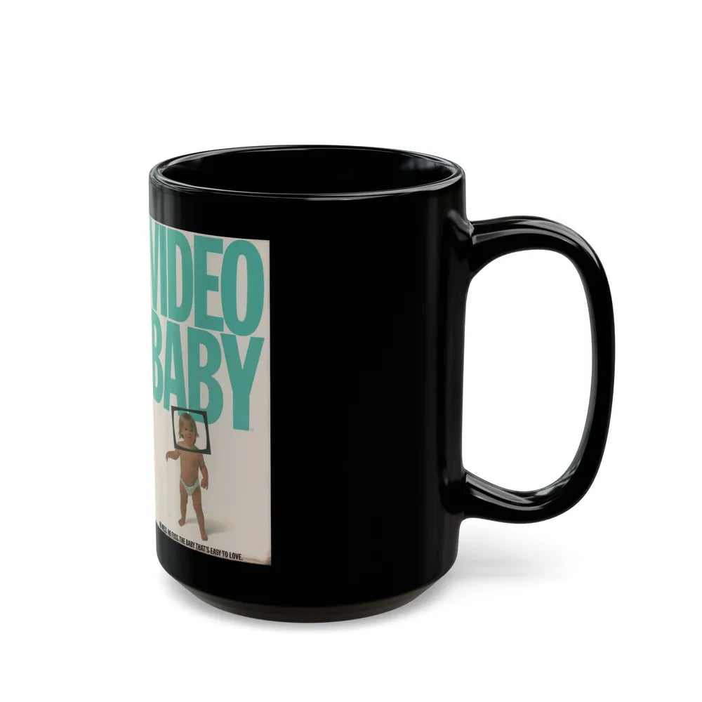 VIDEO BABY (VHS COVER) - Black Coffee Mug-Go Mug Yourself