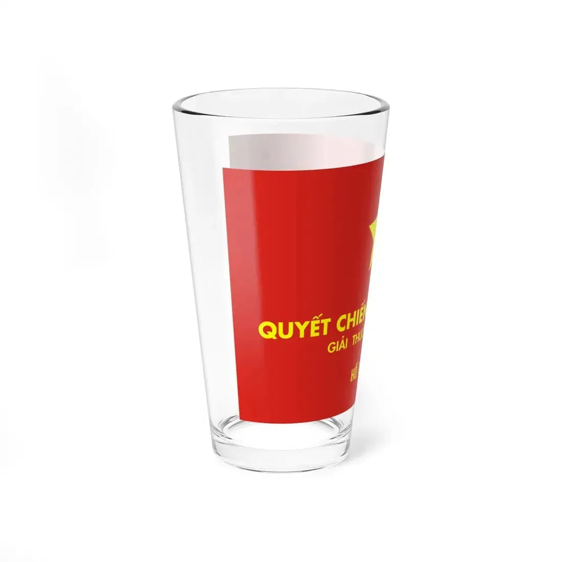 Vietnamese Banner of Victory (Vietnam) Pint Glass 16oz - Go Mug Yourself
